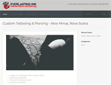 Tablet Screenshot of everlastingink.com